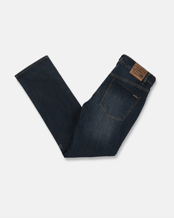 Volcom Solver Jeans-New Vintage Blue