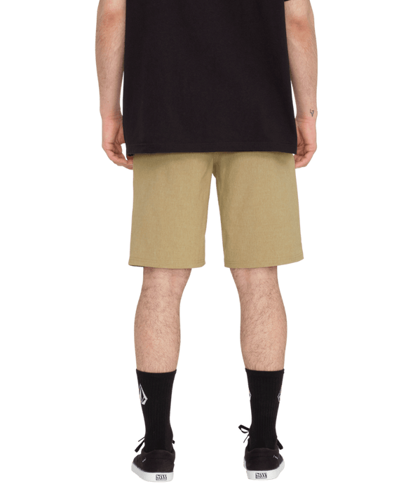 Volcom Frickin Cross Shred Static 20 Shorts-Dark Khaki