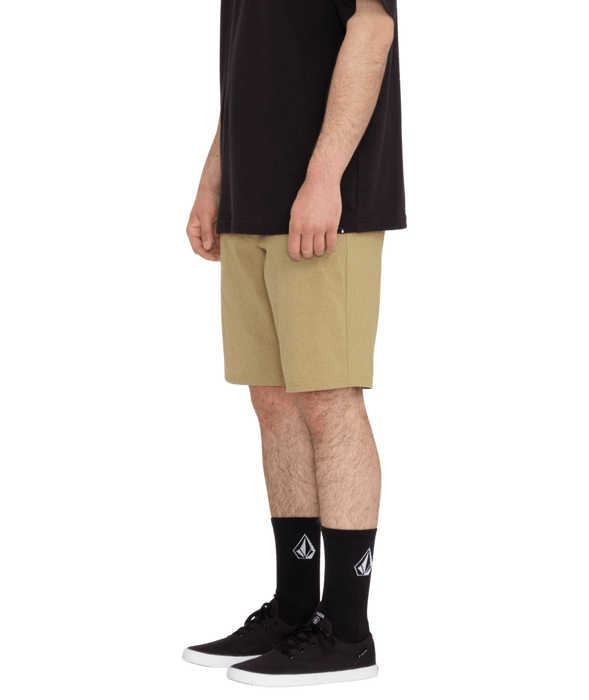 Volcom Frickin Cross Shred Static 20 Shorts-Dark Khaki