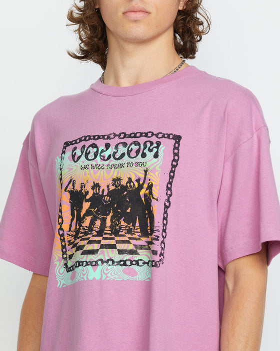 Volcom FA F Rygalski Tee-Steel Purple