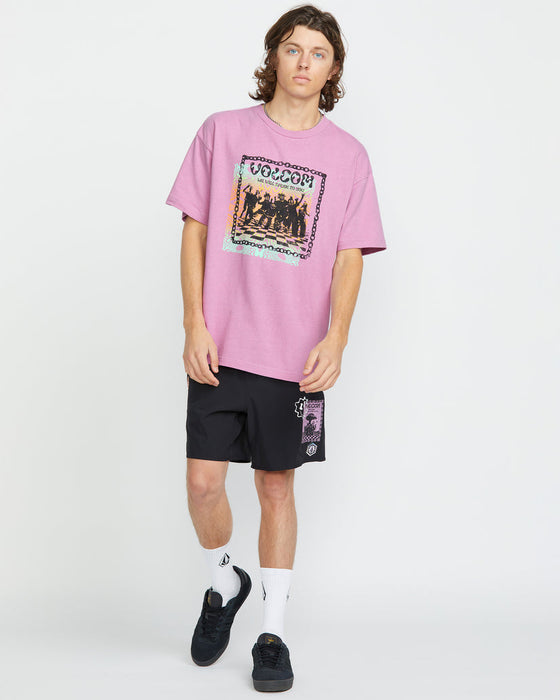 Volcom FA F Rygalski Tee-Steel Purple