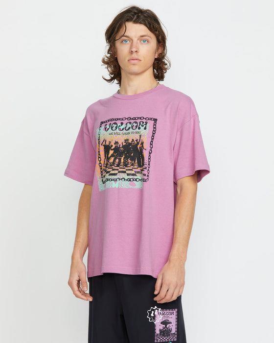 Volcom FA F Rygalski Tee-Steel Purple