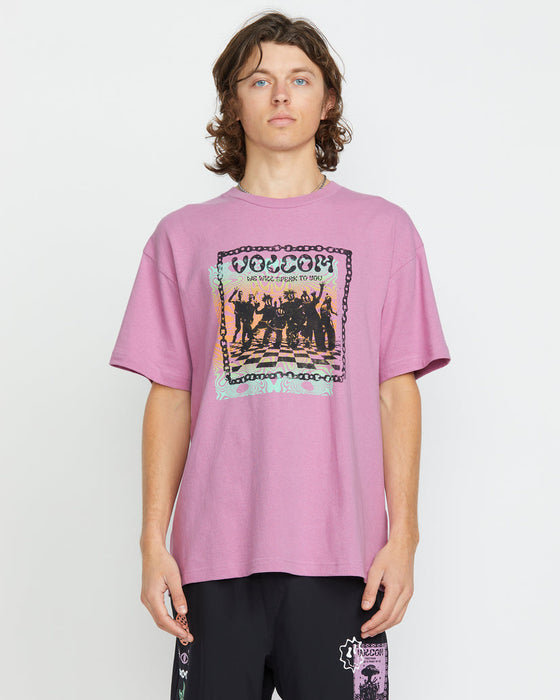 Volcom FA F Rygalski Tee-Steel Purple