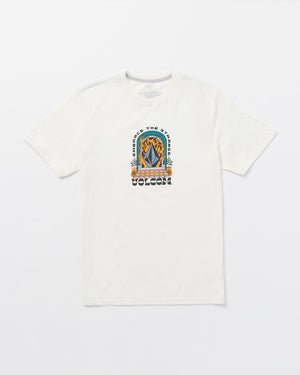 Volcom Sacred Stone Tee-Off White