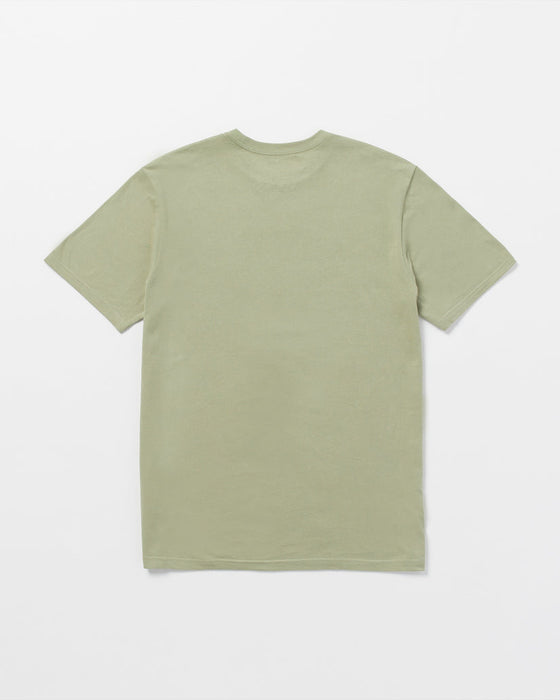 Volcom Cosmic Rodeo Tee-Green Tea