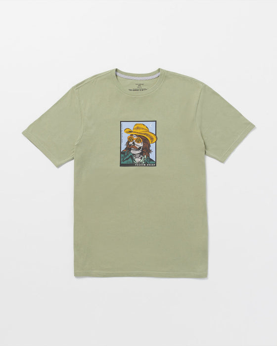 Volcom Cosmic Rodeo Tee-Green Tea