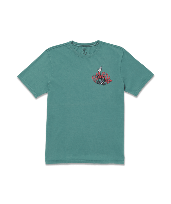 Volcom Awakened Tee-Service Blue