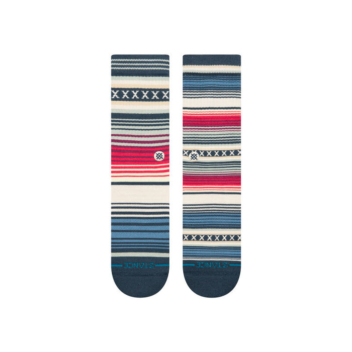 Stance Curren ST Crew Socks-Navy