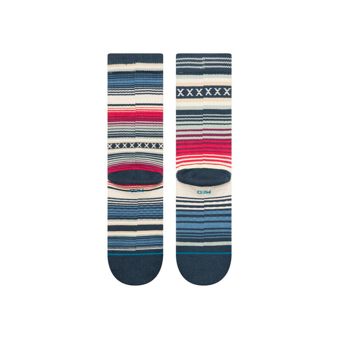 Stance Curren ST Crew Socks-Navy