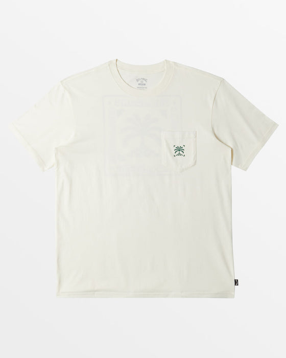 Billabong Youth Troppo Pocket Tee-Off White