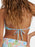 Billabong Girls In Da Jungle High Neck Bikini-Blue Glow