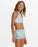 Billabong Girls In Da Jungle Boardshorts-Blue Glow