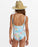 Billabong Girls In Da Jungle One Piece-Blue Glow