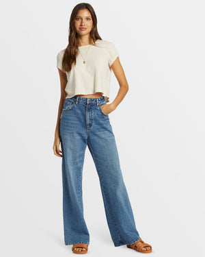 Billabong Aaliyah Jeans-Medium Denim