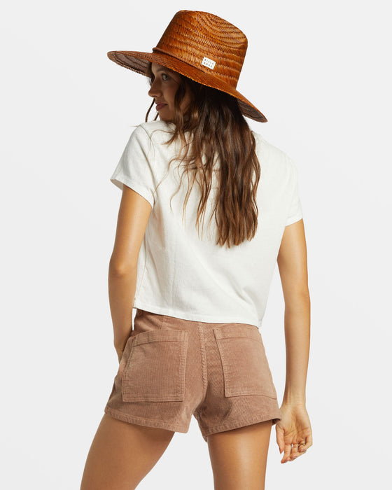 Billabong Free Fall Cord Shorts-Sweet Earth