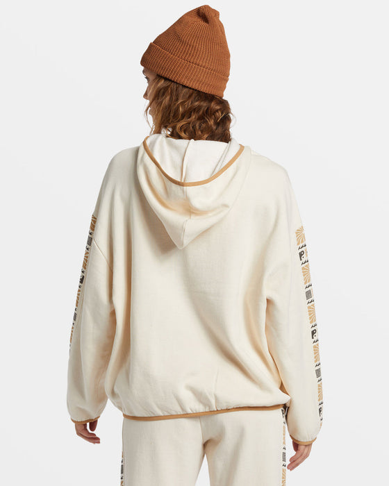 Billabong Surf Adventure Hooded Sweatshirt-White Cap