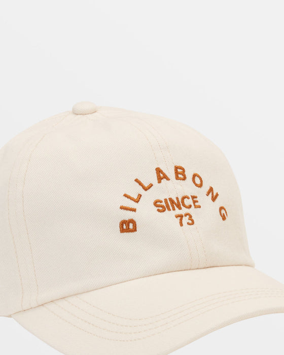 Billabong Dad Hat-White Cap 2