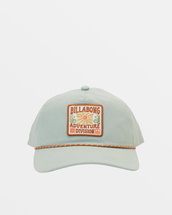 Billabong Womens Adiv Snapback Hat-Blue Haze