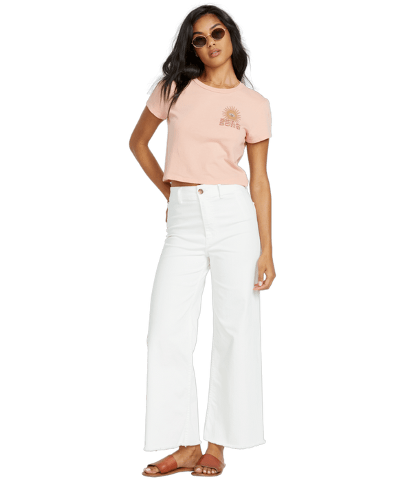 Billabong Free Fall Pants-Salt Crystal 1