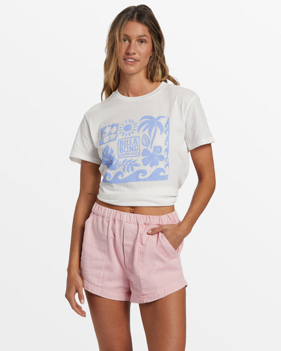 Billabong Adiv Safari Shorts-Ice Pink