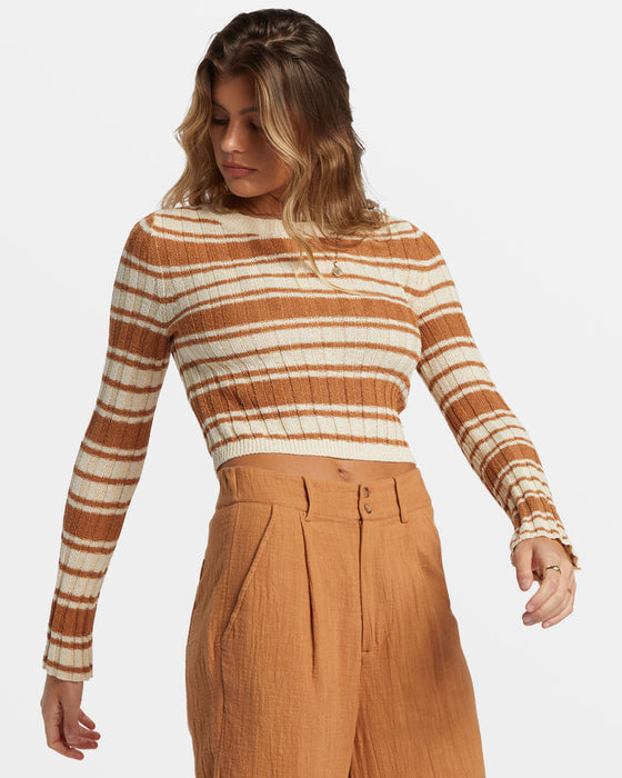 Billabong Clare Sweater-Sandalwood