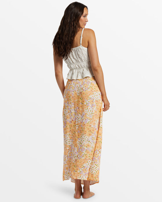 Billabong Midi Moment Skirt-Peach Whip