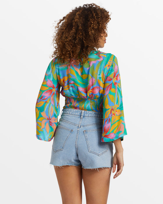 Billabong Summer Heat L/S Shirt-Marina