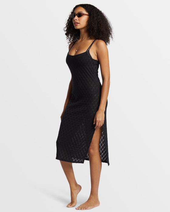 Billabong Day Dream Dress-Black Pebble