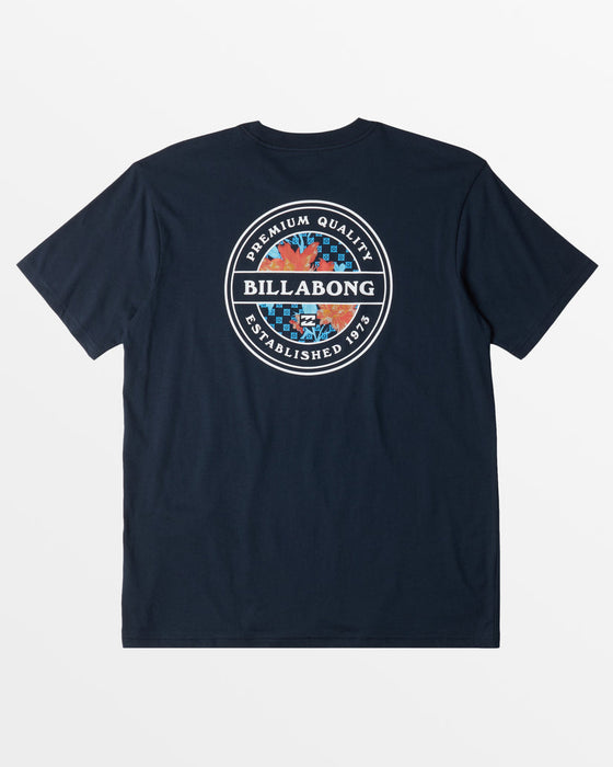 Billabong Boys Rotor Tee-Navy