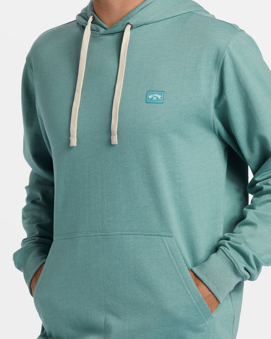 Billabong All Day PO Hooded Sweatshirt-Dusty Teal