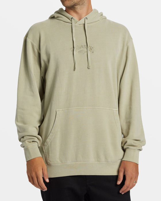 Billabong Wave Washed Pullover Sweatshirt-Oyster