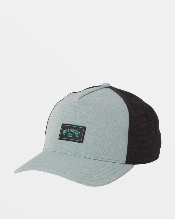 Billabong Crossfire Snapback Hat-Jade Stone