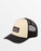 Billabong Adiv Range Trucker Hat-Black/Tan