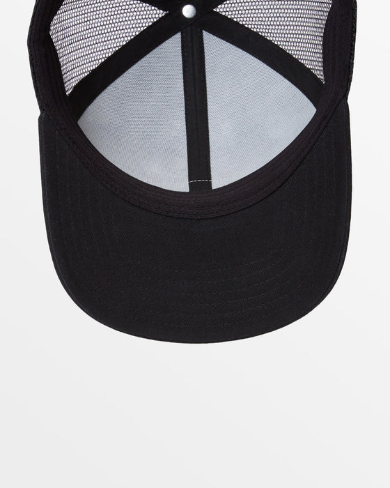 Billabong Walled Trucker Hat-Black