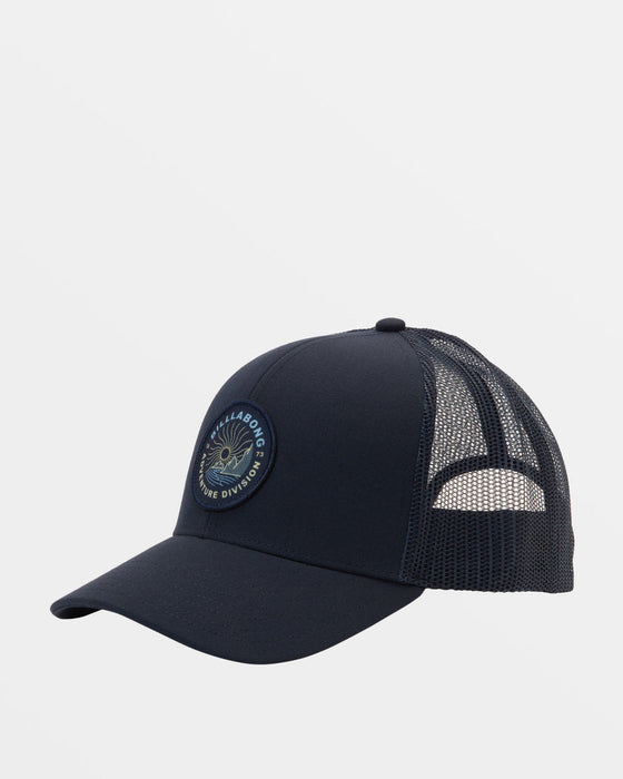 Billabong Adiv Range Trucker Hat-Dusty Navy