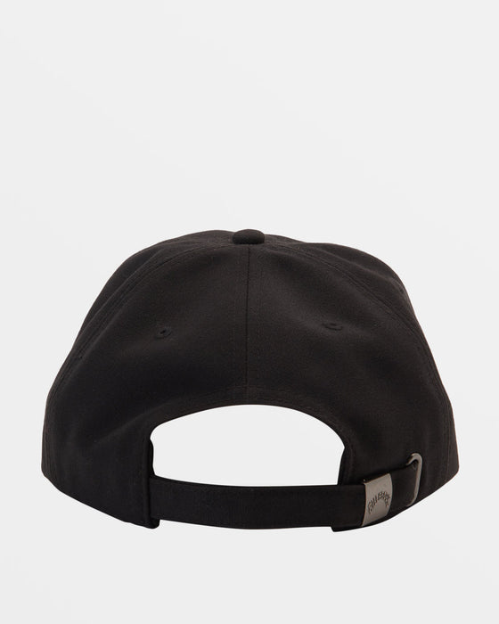 Billabong Adiv Strapback Hat-Black/Tan