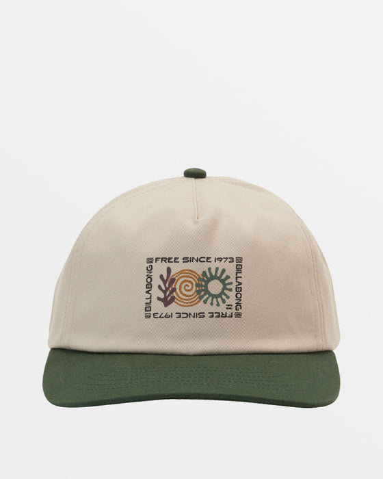 Billabong Breakdown Snapback Hat-Forest Green