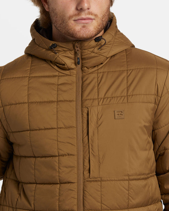 Billabong Journey Puffer Jacket-Otter