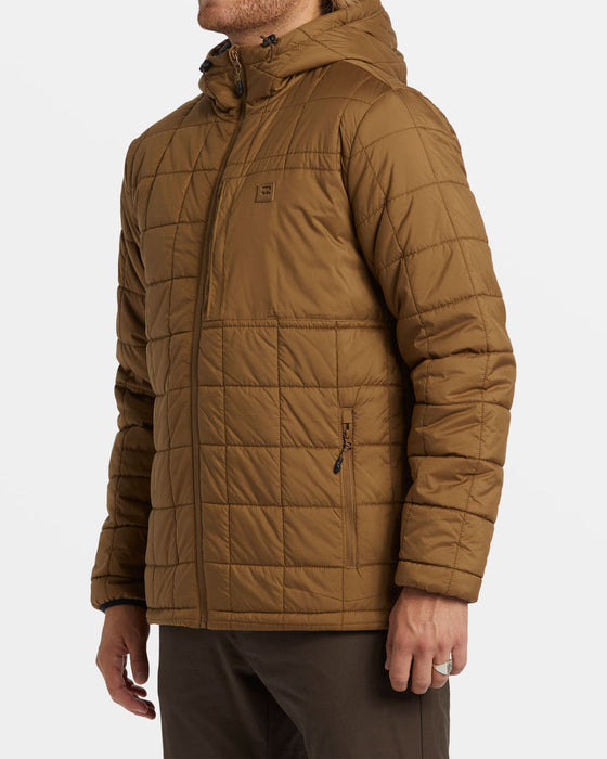 Billabong Journey Puffer Jacket-Otter