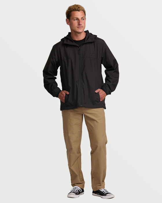 Billabong Transport Windbreaker Jacket-Black