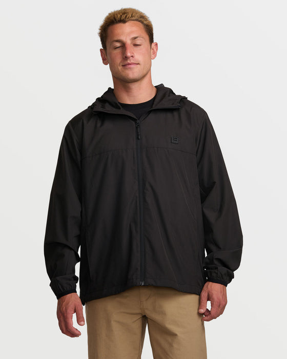 Billabong Transport Windbreaker Jacket-Black