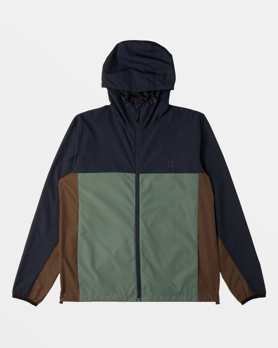 Billabong Transport Windbreaker Jacket-Hunter