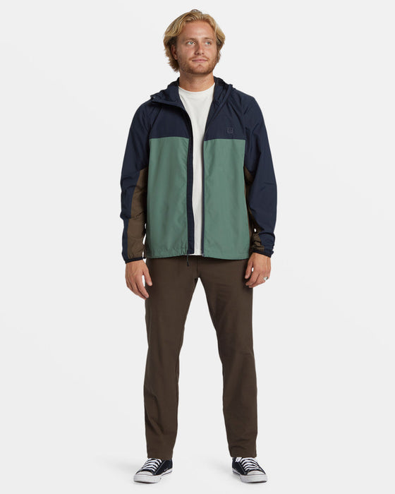 Billabong Transport Windbreaker Jacket-Hunter