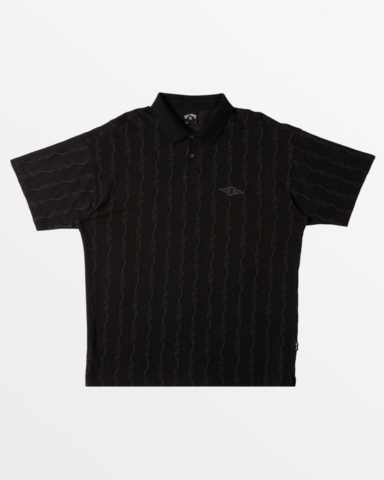 Billabong Shibuya Polo Shirt-Black