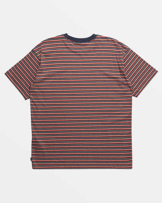 Billabong Baxter Crew Tee-Dusty Navy