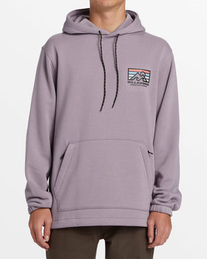 Billabong Compass Pullover Sweatshirt-Purple Ash