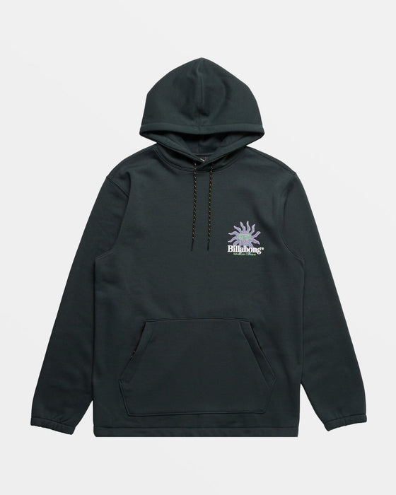 Billabong Compass Pullover Sweatshirt-Forest Green