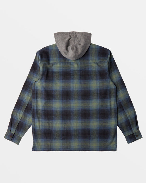 Billabong Baja Flannel L/S Shirt-Fern