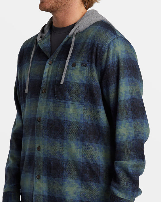 Billabong Baja Flannel L/S Shirt-Fern