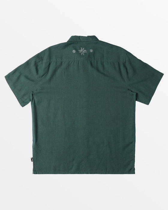 Billabong Frequency S/S Shirt-Marine Green